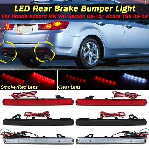 Led rear bumper reflector tail - led,